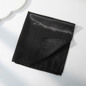 Corbata de seda natural ecológica de alta calidad, pañuelo de satén con estampado personalizado al por mayor, bufanda de seda para mujer. - Product Image 3
