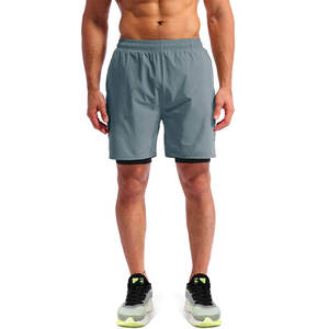 <b>Men's</b> High Street Sporty Gym <b>Shorts</b> Solid Color Casual Sports <b>Shorts</b> for Fitness Outdoor <b>Activities</b> Factory Price Nonwoven - Product Image 1