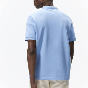 Camiseta de Moda para Hombre, Camiseta de Manga Corta con Cuello Redondo y Logotipo Personalizado Premium, Color Azul - Product Image 5