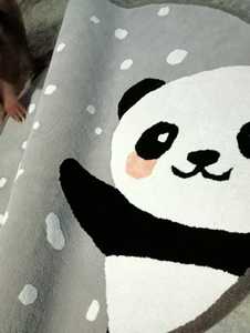 Tapis d'intérieur en laine fait main, touffeté à la main, de forme ronde, pour chambre d'enfant, salon, chambre adulte - Product Image 2