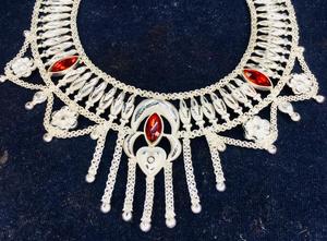 邪悪な赤目石SUNFLOWERMOONチャームforProsperity HAPPY Life Statement Necklace in COPPER metal SILVER 925 plated