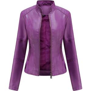 Vestes en cuir décontractées à manches longues en tricot respirant pour femmes, service OEM personnalisé de qualité supérieure, couleur et taille personnalisées pour adultes, taille plus - Product Image 6