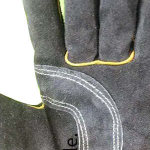 ถุงมือเชื่อมหนังวัวทนความร้อนสำหรับงานอุตสาหกรรม ป้องกันการบาด ระดับ A ทุกขนาด สำหรับผู้ชายและผู้หญิง - Product Image 2