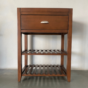 Meuble de chevet moderne personnalisable en bois fabriqué à la main pour appartement et hôtel pour le salon - Product Image 6