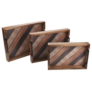 Hot Selling Natural Wooden Serving <b>tray</b> Multifunctional Home Hotel Kitchen Decorative & Food Fruits Serving <b>Storage</b> <b>Tray</b> Platter - Product Image 6