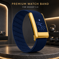 Bracelets de montre Ouruoxi de luxe, best-sellers, 24 mm, motif horloge, en nylon, résistants à la transpiration, confortables, pour Whoop 5.0 Fitness