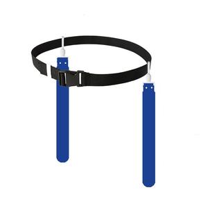 Drapeau réglable en PVC avec ceinture pour les jeunes enfants et les adultes, taille personnalisée en couleur pleine, ensemble de ceintures de drapeau de sport de rugby, de football et de soccer - Product Image 5