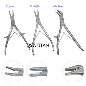 Rongeurs orthopédiques à double articulation droits/courbes de 180 mm x 240 mm, instruments chirurgicaux manuels de haute qualité certifiés CE, Surgi Right - Product Image 1