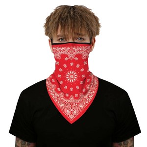Balaclava de cyclisme d'été pour femmes, style hip-hop, bandana de sport d'extérieur, écharpe respirante coupe-vent avec nœuds en polyester - Product Image 2