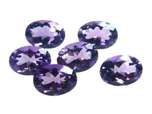 พลอยอเมทิสต์100% ธรรมชาติทรงวงรีเจียระไนขนาดฟรีไซส์อัญมณีหลวมขนาดใหญ่ทำด้วยมือเครื่องประดับผู้ผลิตหินเป็นจำนวนมาก - Product Image 4