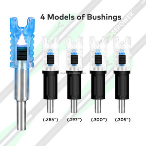 OEM DEEPOWER - Juego de 6 Nocks LED Iluminados, Bujes de .285-.305, Construcción de Plástico, Interruptor de Encendido/Apagado, para Ballesta y <span class=keywords><strong>Arco</strong></span> Compuesto de Precisión - Product Image 2