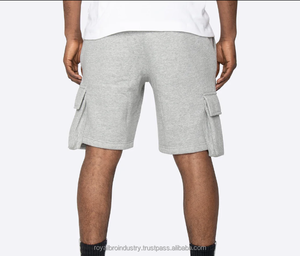 กางเกงขาสั้นคาร์โก้สำหรับผู้ชายกางเกงขาสั้นระบายอากาศได้ดีมีกระเป๋าทันสมัยสำหรับฤดูร้อน - Product Image 5