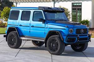 G63 4x4² 2022, 577 ch, V8 biturbo, essieux portiques, bleu océan métallisé - Product Image 6