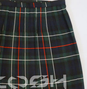 OEM Kilt Tartan plissé de haute qualité dans les Highlands écossais multi-design Fabricant de kilt du Pakistan - Product Image 3