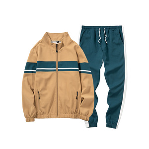Sudadera para hombre, conjunto de 2 piezas, chándales, ropa deportiva verde, trajes 2025, conjuntos para hombre, chaqueta de talla estadounidense, pantalones, chándales informales - Product Image 1