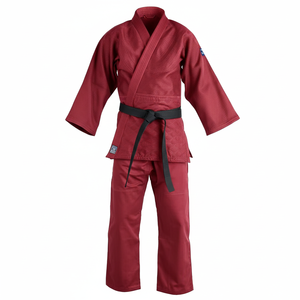 Kimono d'arts martiaux unisexe pour adultes, best-seller, uniforme de karaté personnalisé, tissu respirant en polyester/coton - Product Image 2
