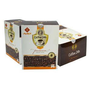 Café 24H de la mejor calidad Uso limpio y seguro con agua hirviendo Con embalaje en caja Embalaje personalizado Sabor refinado - Product Image 1