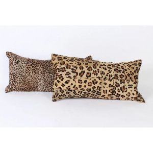 Coussin décoratif matelassé moderne avec imprimé feuilles de plantes pour canapé et maison - Product Image 1