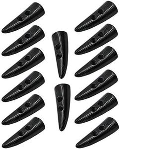 สลักควายฮอร์นขัดเงาสลักรูปเขาควายสลับคริสต์มาสเย็บติดกระดูกสไตล์ทะเลสีดำอาเกตงานฝีมือตามธรรมชาติ - Product Image 2