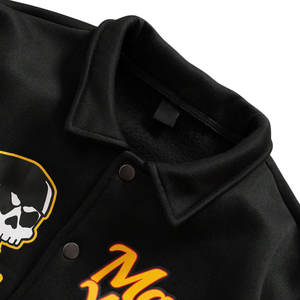 Veste de Camouflage pour Hommes Personnalisé-Prix de Gros Offre Spéciale Streetwear Unique Chenille Broderie Sérigraphie Stand Front - Product Image 3