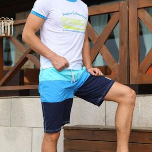 กางเกงเล่นกระดานโต้คลื่นสำหรับผู้ชายกางเกงขาสั้นอเนกประสงค์ระบายอากาศได้ดีแห้งเร็วดูดซับเหงื่อสำหรับเล่นเซิร์ฟชายหาดและเล่นกีฬา - Product Image 5