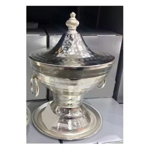 Table de maison islamique pour le Ramadan Plats décoratifs pour le service des aliments Plat à friture des fabricants et des exportateurs - Product Image 2