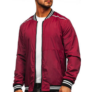 Nueva llegada OEM chaqueta de bombardero personalizada para los hombres Ropa de moda Estilo de invierno Hombres Chaquetas de Bombardero a prueba de viento para los hombres - Product Image 4