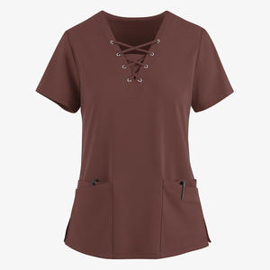 Uniformes Médicos de Alta Calidad para Mujer, Estilo Jersey, Ropa Médica Moderna, Blusas de Laboratorio - Product Image 5