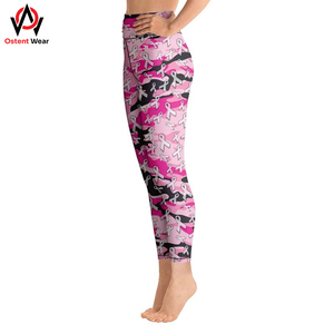 Leggings d'entraînement respirants taille haute pour femmes sans couture tricotés conception de découpe latérale pantalons de Yoga en polaire pour sports d'hiver - Product Image 2