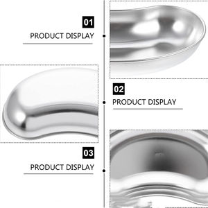 Bandejas de riñón Acero alemán ENT/Instrumentos de cirugía plástica Operación Cirugía Bandejas de riñón para sala quirúrgica Precio barato OEM - Product Image 5
