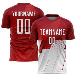 Uniformes de Fútbol Personalizados de Alto Rendimiento, Camisetas de Fútbol Sublimadas de Poliéster de 220 GSM, Secado Rápido, Fábrica OEM - Product Image 5