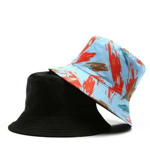 Los más vendidos Diseño personalizado Logo Hombre Sombreros Diseño Moda Hombres Mujeres Algodón Lona Sun Bucket Hat - Product Image 6