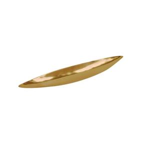 Hammered <b>Metal</b> Aluminium Centerpiece Bowl With Sculpted <b>Edges</b> Decorative Antique Modern Gold Color Finished Bowl - Product Image 1