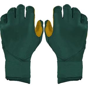Gants de baseball en cuir haute performance, gants de frappe à doigts entiers, sur mesure, avec grip de haute qualité, unisexes, pour adultes et jeunes. - Product Image 1