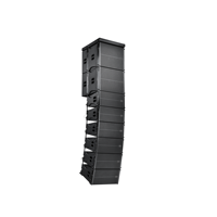 Altavoz Line Array de 10 Pulgadas para Exteriores de Alta Potencia de 500 W, Sensibilidad de 104 dB, Equipo de Sonido Profesional para Eventos y Giras, Negro, 50 Hz-20 kHz