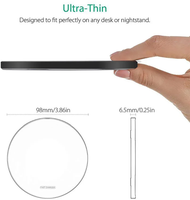 Chargeur sans fil rapide Justlink 20W Type C USB-C pour iPhone Samsung Android Phone