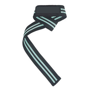 Wholesale Custom Logo Gym Training Weightlifting Wrist <b>Straps</b> Figure 8 Heavy Duty Weight <b>Lifting</b> <b>Straps</b> 8 Figure <b>Straps</b> - Product Image 3