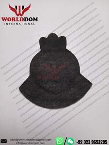 OEM Penjara Malaysia Hand Made Embroidery Embroidered <b>White</b> Bullion Wire High Quality Badge Malaysia Penjara Bullion Badges - Product Image 5