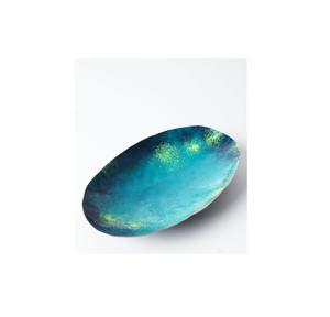 Plateau en fer en métal durable antidérapant avec des motifs artistiques finis multi-tons pour des accessoires de cuisine fonctionnels élégants - Product Image 4