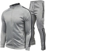 ชุดวอร์มจ๊อกกิ้งผ้าคอตตอน100% สำหรับผู้ชายและผู้หญิงชุดวอร์มผ้าซับลิเมชันเป็นมิตรกับสิ่งแวดล้อม - Product Image 6