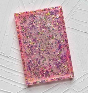 Bandeja Decorativa de Resina en Varios Colores, Organizador de Cosméticos, Decoración del Hogar, Bandeja Ovalada de Resina, Bandeja de Tocador de Alta Calidad - Product Image 1