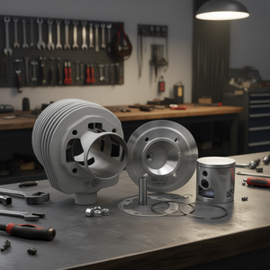 New Pinasco 177cc Magny Cours ST Cylinder <b>Kit</b> <b>Model</b> 25030941 for Italy <b>Engine</b> Retrofit/Upgrade Systems - Product Image 3