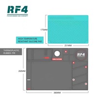 RF4 Microscopio Silicone Repair Heat Resistant Universal Microscope Maintenance Mat BGA Soldering Insulation Pad