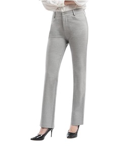 Pantalon habillé de couleur grise de meilleure qualité pour les femmes à manches longues respirant décontracté pantalon habillé de logo personnalisé d'extérieur - Product Image 2