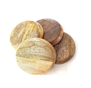 Produit Offre Spéciale Assiettes de présentation en bois d'acacia Assiettes de présentation en bois de manguier de qualité supérieure 2 set - Product Image 5