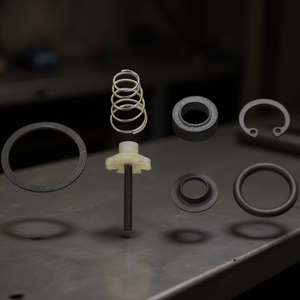 Accessoires et pièces pour outils pneumatiques Hazet, unité de valve pour clé à chocs - Product Image 3