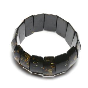 MICCI Bulk Jewelry Wholesale Fashion Autumn Jewellery Stackable Vintage Resin Bracelet Inoxydable Resin - Product Image 3
