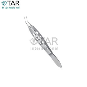 คีมผ่าตัดแบบแทรก Buratto Soft ปลายโค้งมน ขัดเงาอย่างดี ปากคีมโค้งมน ทำจากสแตนเลส ขนาด 10 ซม. เครื่องมือแพทย์ผ่าตัด - Product Image 5