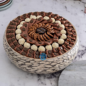 High Quality Eid Holiday Mother of Pearl Serving Trays Capiz Shell Tray <b>Set</b> Serving Handmade in Vietnam Factory Direct OEM ODM - Product Image 5