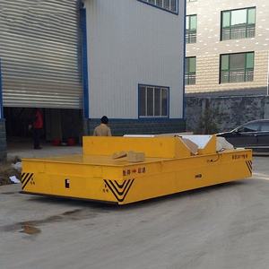 뜨거운 판매 워크샵 스틸 휠 스티어링 AGV 전송 카트 20 톤 실내 및 실외를위한 무거운 하중 - Product Image 2